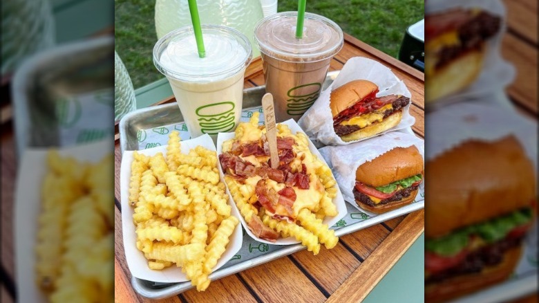 Food from Shake Shack