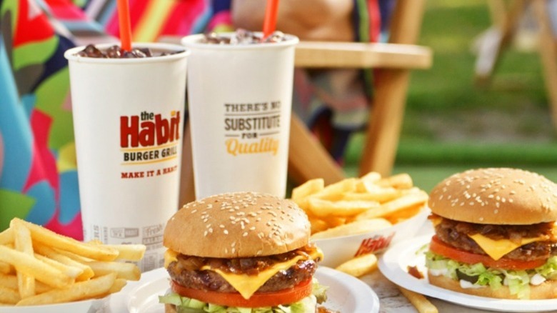 The Habit Burger Grill food