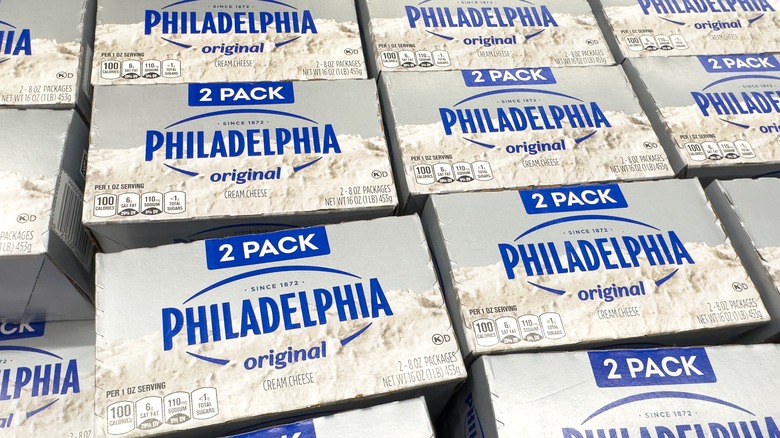 Philadelphia cream cheese