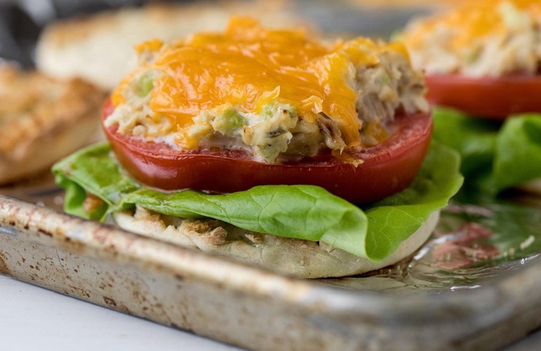 Sheet Pan Tuna Melt