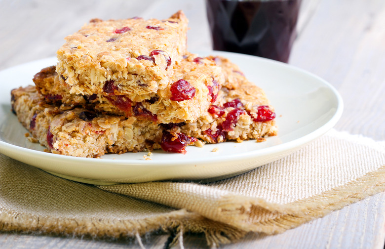 Vegan Cranberry Orange Bars