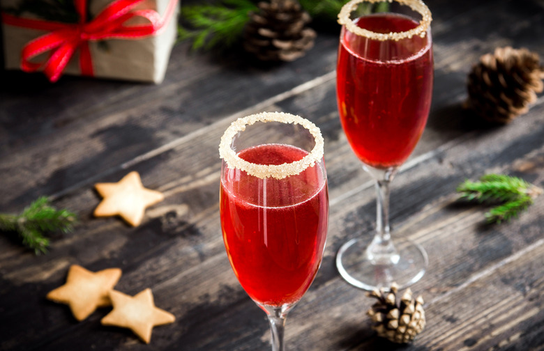 Cranberry Champagne Chiller