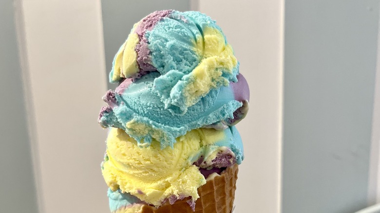 cone of moon mist ice cream