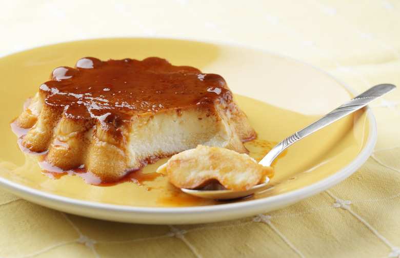 Coconut Caramel Flan