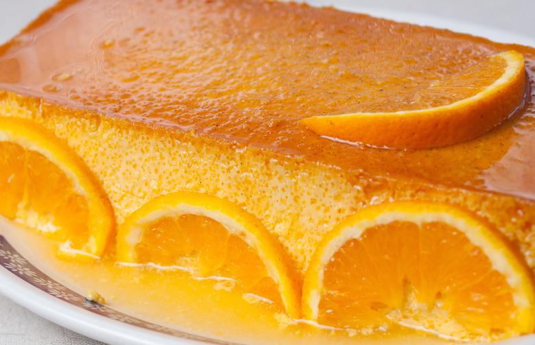 Orange-Infused Flan