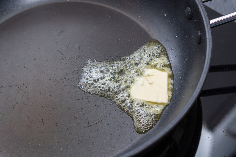 Use a nonstick skillet with butter