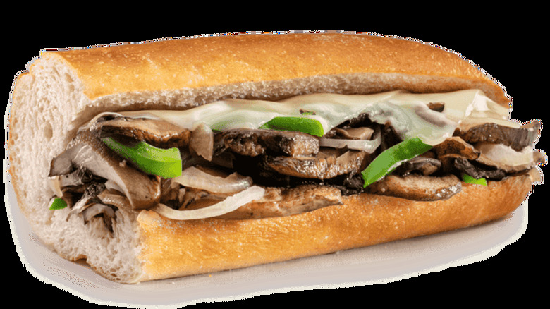 Jersey Mike's Portabello Mushroom and Swiss sub