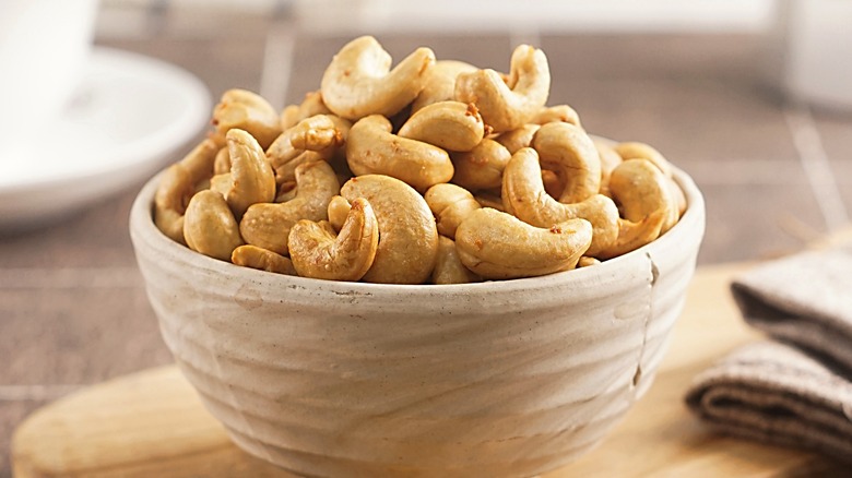 Bowl of cashews