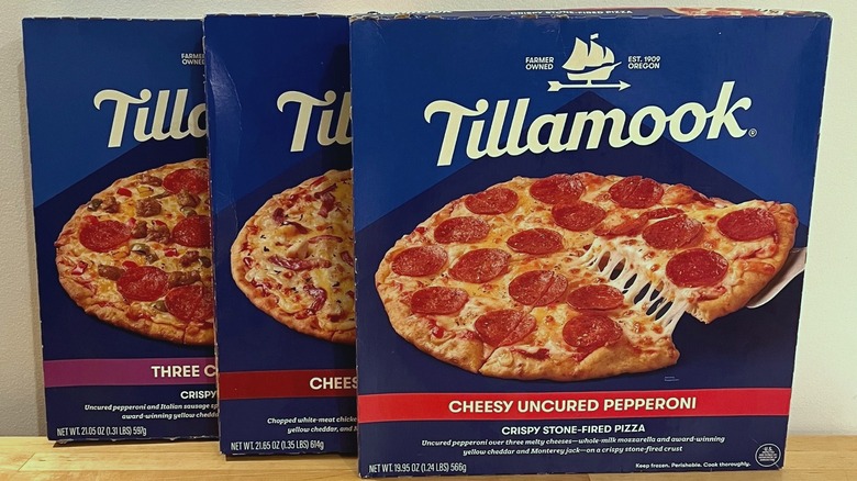 Tillamook frozen pizzas