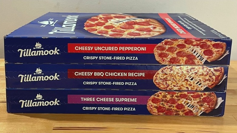 Tillamook frozen pizzas