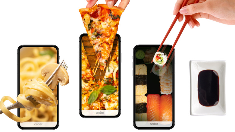 Food ordering apps