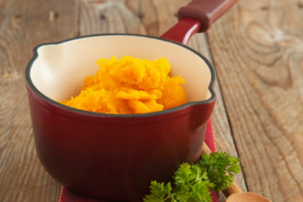 Mashed Pumpkin with Pumpkin Seeds