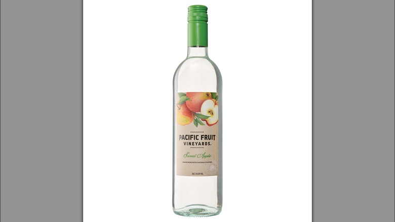 Pacific fruit vineyards wine bottle