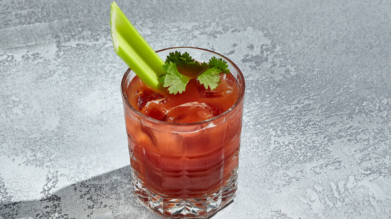 Bloody Mary with tomato water