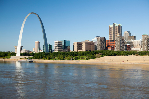 Best View: Gateway Arch Riverfront, St. Louis 