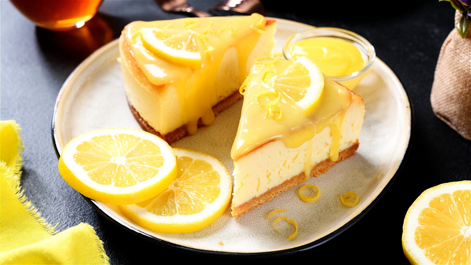 Top Your Next Cheesecake With Lemon Curd For An Irresistible Tang