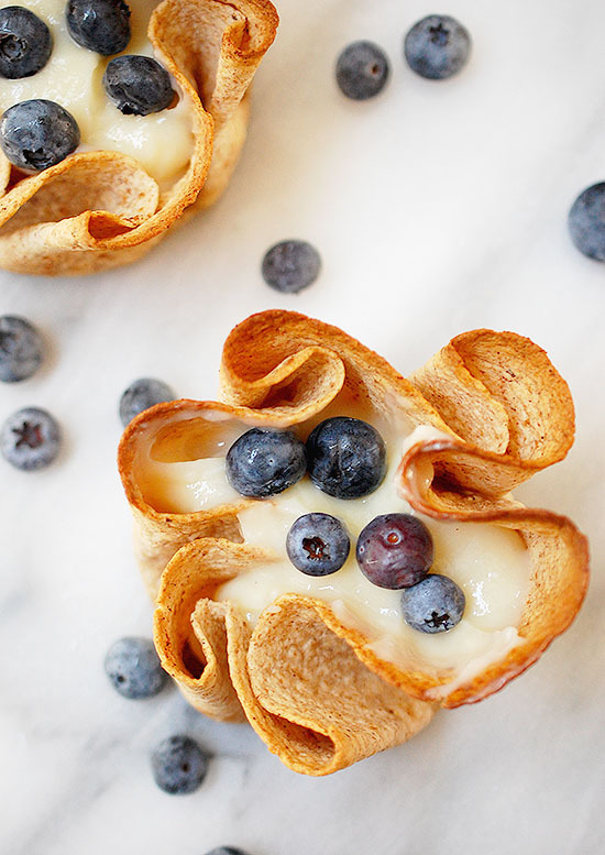 Tortilla Fruit Tarts