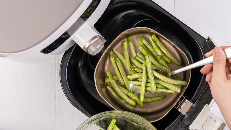 green beans in air fryer