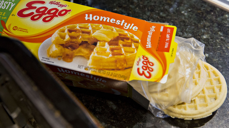 Homestyle Eggo waffles