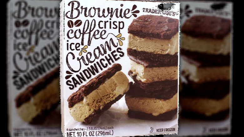 brownie coffee ice cream sandwiches