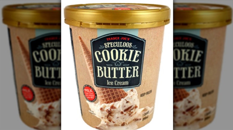 Speculoos cookie butter ice cream