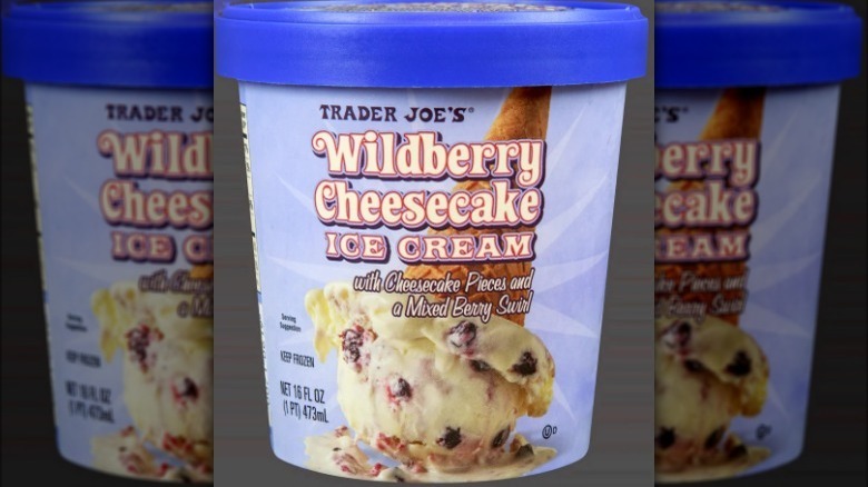 wildberry cheesecake ice cream pint