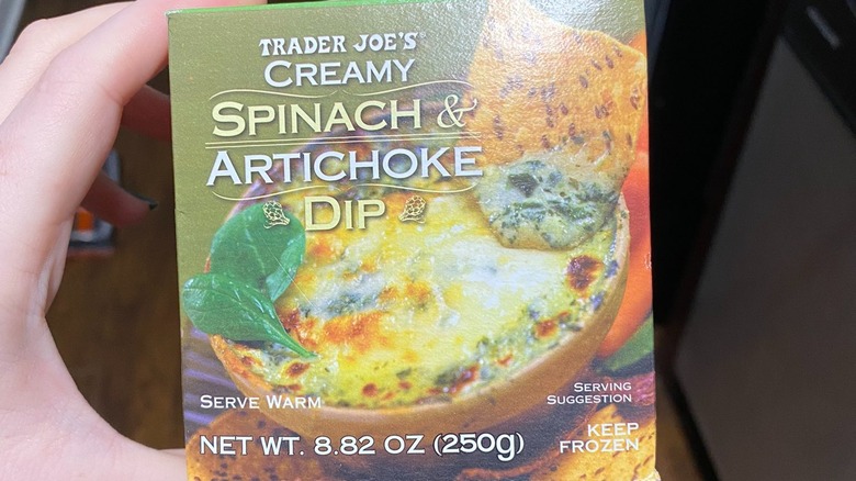 Trader Joe's spinach artichoke dip