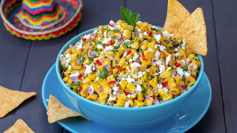 Elote-inspired dip