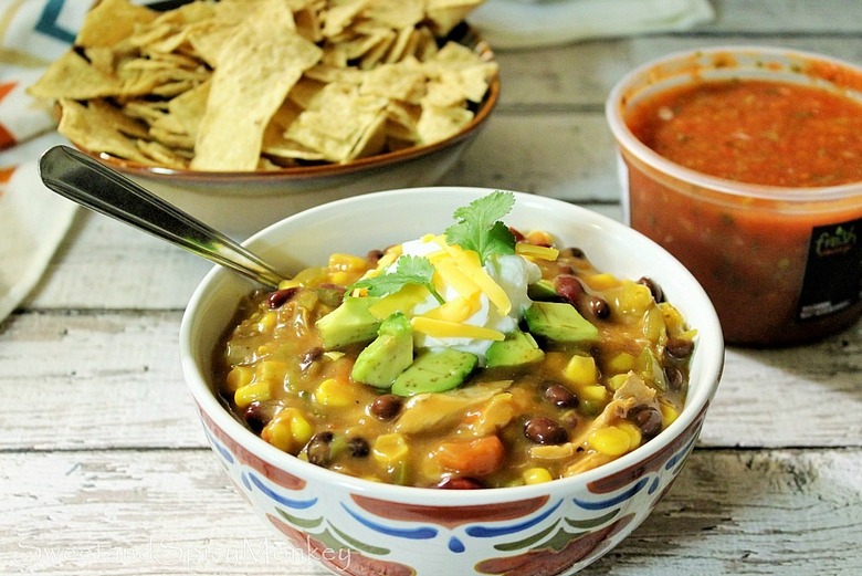 Slow-Cooker Turkey Fajita Soup