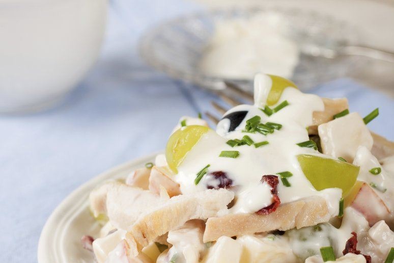 Turkey, Apple, Cranberry Salad