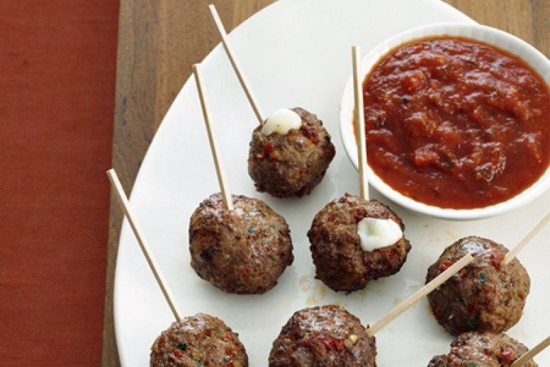 Turkey Meatballs on a Stick