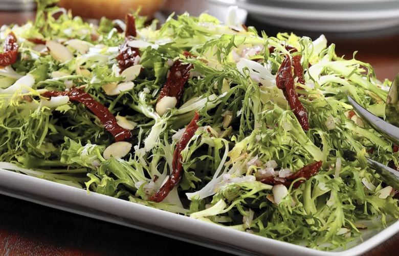 Curly Endive Salad with Sun-Dried Tomatoes and Almonds