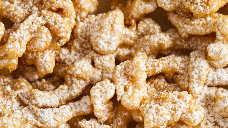 Funnel cake close-up