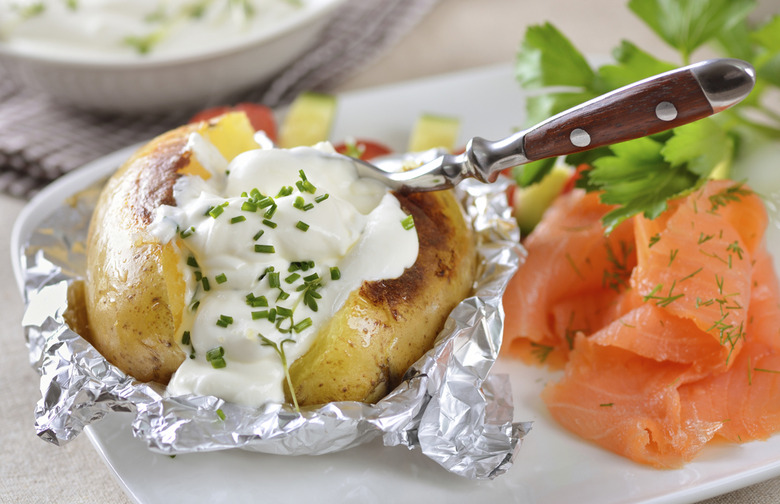 Baked Potato Bagel