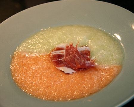 Melon soup