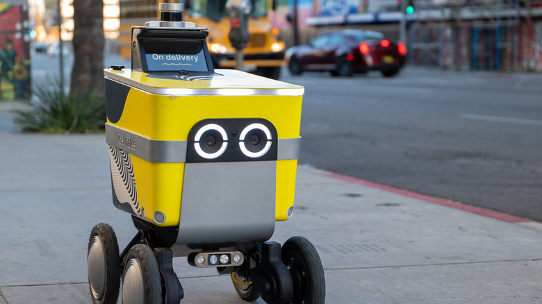 Serve Delivery Robot in Los Angeles