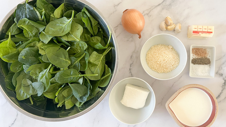 creamed spinach ingredients