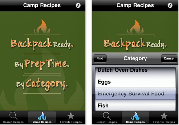 Best Apps: Camp Recipes!