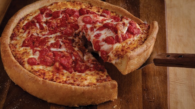 Uno Chicago-style pizza