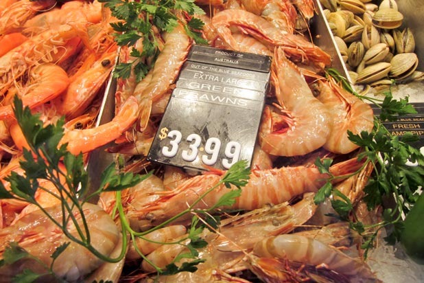 Extra-Large Green Prawns