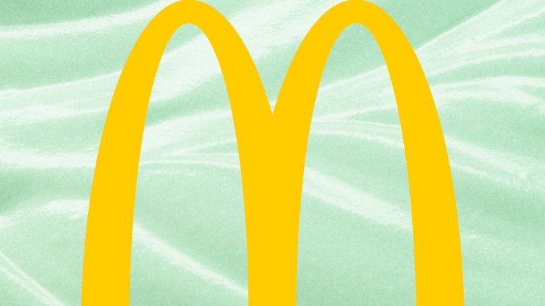 McDonald's 'M' on green background