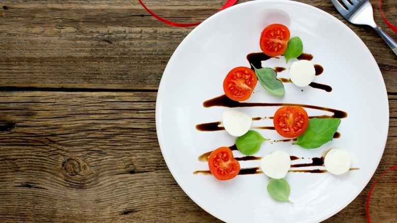 holiday Caprese salad