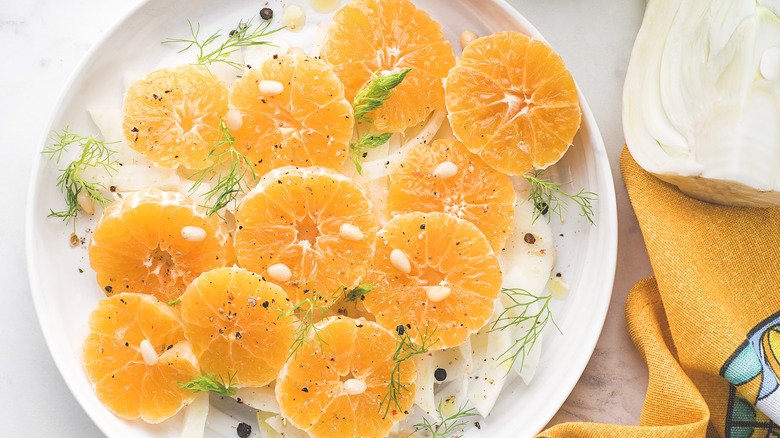 Scicilian orange and fennel salad