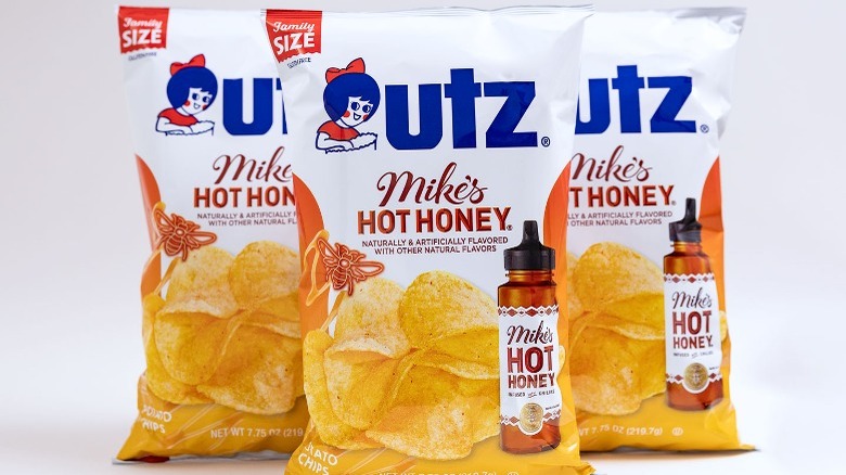 bags of Utz chips