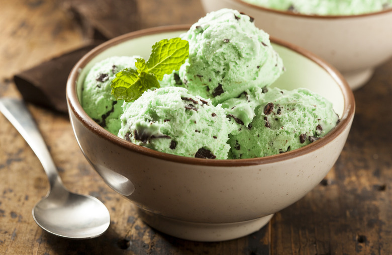 New Jersey: Mint chocolate chip ice cream