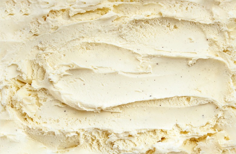 Texas: Vanilla ice cream