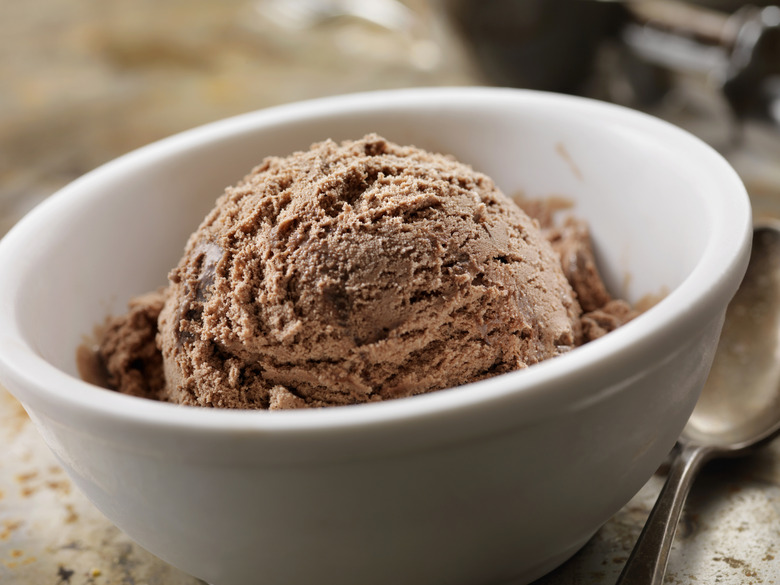 Vermont: Chocolate ice cream