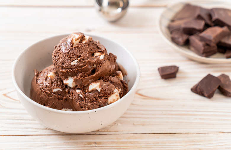 West Virginia: Rocky road ice cream 