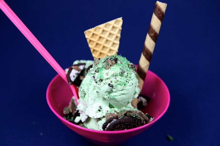 Mint Chocolate Chip Ice Cream