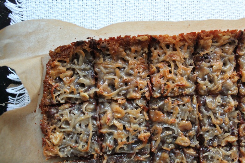 Vegan Magic Cookie Bars